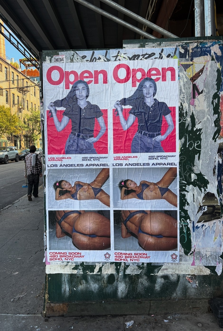 LA Apparel — SoHo OOH